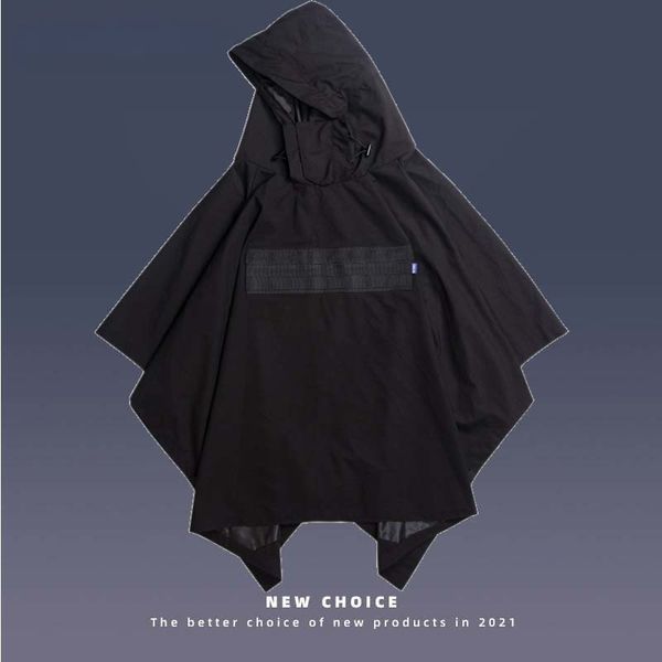 men's trench coats punk fashion cloak jackets dark ninja functional hooded jacket harajuku streetwear windproof short 230804, Tan;black
men's trench coats punk fashion cloak jackets dark ninja functional hooded jacket harajuku streetwear windproof short 230804, Tan;black