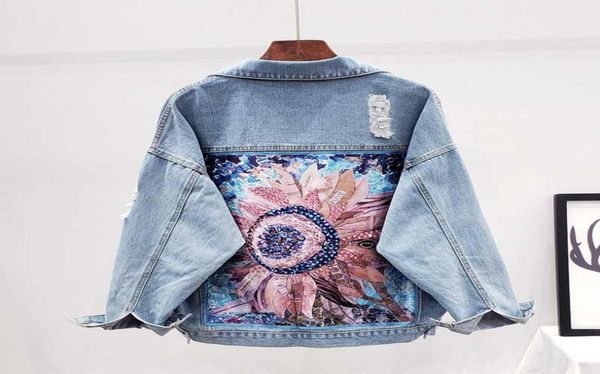 boho denim jacket for women frayed holes sequin floral appliques embroidery jeans jacket coat loose long sleeve outerwear female1951042, Black;brown
boho denim jacket for women frayed holes sequin floral appliques embroidery jeans jacket coat loose long sleeve outerwear female1951042, Black;brown