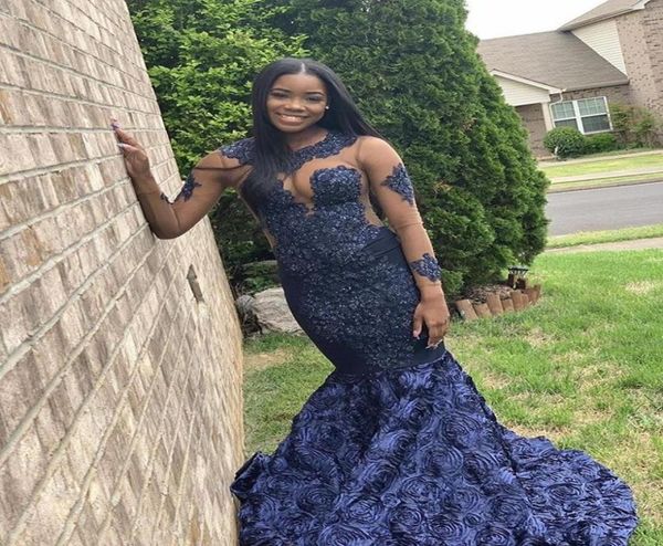 navy blue black girls mermaid evening dresses long sleeves handmade flowers scoop neck lace applique sweep train prom dress robes 5954236, Black;red
navy blue black girls mermaid evening dresses long sleeves handmade flowers scoop neck lace applique sweep train prom dress robes 5954236, Black;red