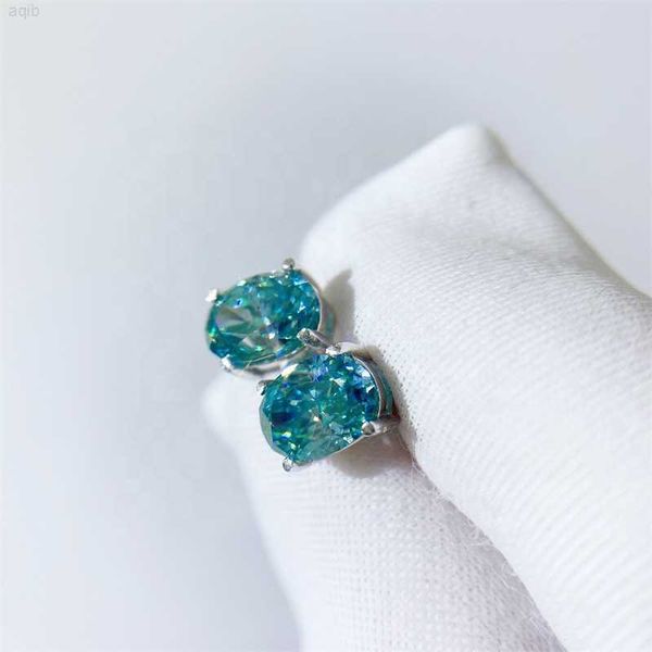 new arrival 925 sterling silver women green moissanite stone stud oval cut moissanite earrings, Golden
new arrival 925 sterling silver women green moissanite stone stud oval cut moissanite earrings, Golden