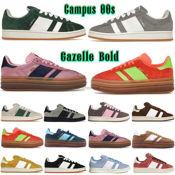 2023 mens running shoes campus 00s suede sneakers gazelle bold platform shoe pink glow crystal grey dark green cloud white designer men wome
2023 mens running shoes campus 00s suede sneakers gazelle bold platform shoe pink glow crystal grey dark green cloud white designer men wome