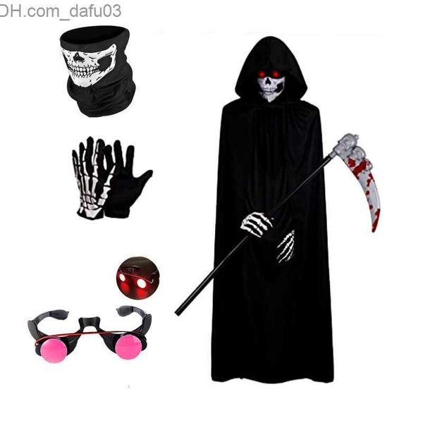 theme costume children's ghost halloween role-playing with red skull horn and sickle creeping vampire mask z230805, Black;red
theme costume children's ghost halloween role-playing with red skull horn and sickle creeping vampire mask z230805, Black;red