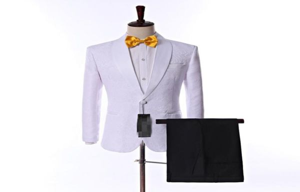 popular side vent one button white paisley groom tuxedos shawl lapel slim fit groomsmen wedding men party suits jacketpantstie2713299, Black;gray
popular side vent one button white paisley groom tuxedos shawl lapel slim fit groomsmen wedding men party suits jacketpantstie2713299, Black;gray
