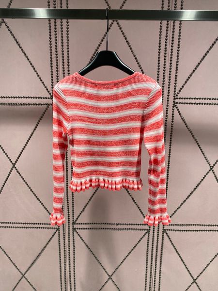 women's knits tees 2023 autumn solid color slimfit age reduction crewneck striped sweater 230804, White
women's knits tees 2023 autumn solid color slimfit age reduction crewneck striped sweater 230804, White