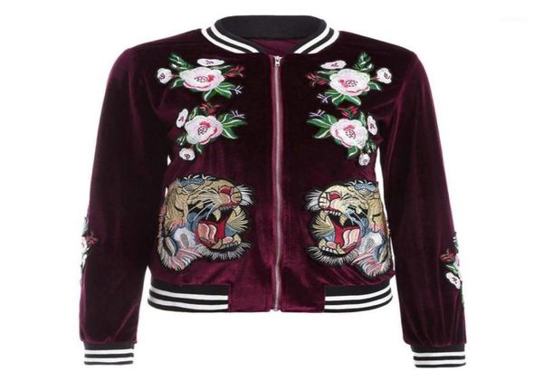 whole fashion women slim velvet jacket bomber embroidered tiger casaco feminino120633143132417, Black;brown
whole fashion women slim velvet jacket bomber embroidered tiger casaco feminino120633143132417, Black;brown