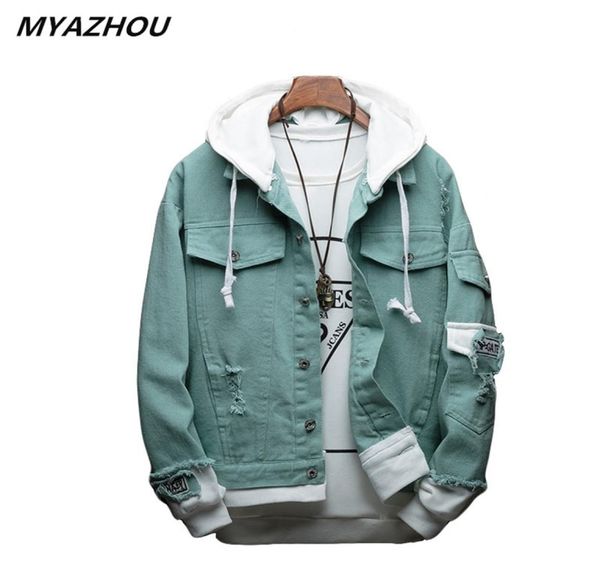 autumn hooded denim jacket men039s fake two pieces solid color loose coat fashion designer men039s casual denim jacket s3xl3395538, Black;brown
autumn hooded denim jacket men039s fake two pieces solid color loose coat fashion designer men039s casual denim jacket s3xl3395538, Black;brown
