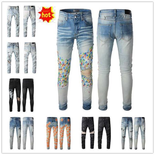 2023 new arrivals amirly mens luxury designer denim jeans holes trousers jean coolguy biker pants man clothing #054, Blue
2023 new arrivals amirly mens luxury designer denim jeans holes trousers jean coolguy biker pants man clothing #054, Blue