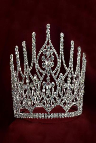 full large crowns 57 for lady bridal weddind tiaras miss beauty pageant queen headwear rhinestone fashion jewelry hair crown 016329136245, White;golden
full large crowns 57 for lady bridal weddind tiaras miss beauty pageant queen headwear rhinestone fashion jewelry hair crown 016329136245, White;golden