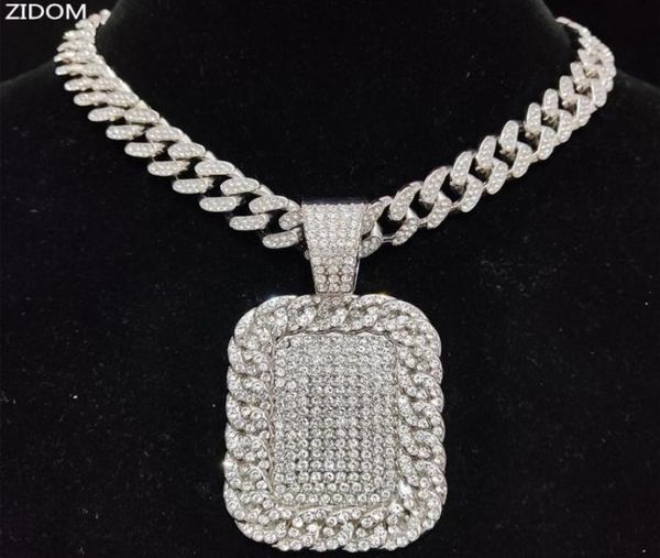pendant necklaces men hip hop iced out bling dog tag necklace with 13mm width cuban chain hiphop fashion charm jewelry4207763, Silver
pendant necklaces men hip hop iced out bling dog tag necklace with 13mm width cuban chain hiphop fashion charm jewelry4207763, Silver