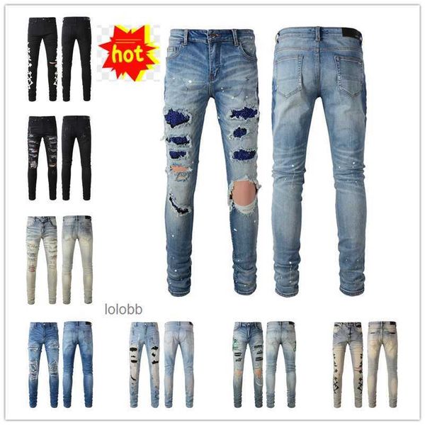2023 new arrivals amirly mens luxury designer denim jeans holes trousers jean coolguy biker pants man clothing pqlk, Blue
2023 new arrivals amirly mens luxury designer denim jeans holes trousers jean coolguy biker pants man clothing pqlk, Blue