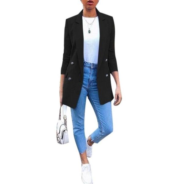 plus size autumn fashion office lady solid color blazer long sleeve women suit jacket new chic cardigan 4442030, White;black
plus size autumn fashion office lady solid color blazer long sleeve women suit jacket new chic cardigan 4442030, White;black