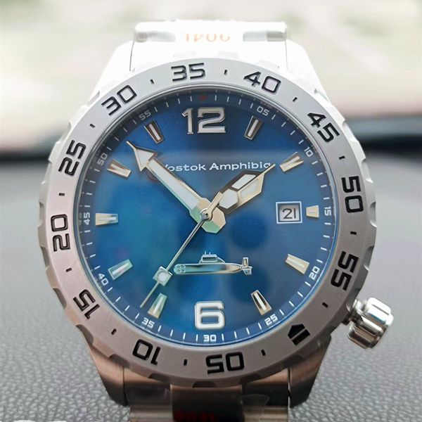 other watches swiss branded steel sport mechanical waterproof automatic movement vostok amphibia wristwatch for men japanese timepiece 23080, Slivery;black
other watches swiss branded steel sport mechanical waterproof automatic movement vostok amphibia wristwatch for men japanese timepiece 23080, Slivery;black