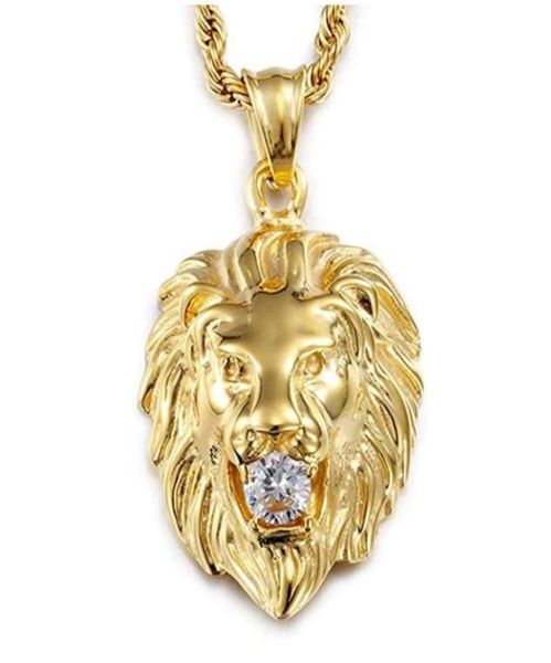 gold mens necklace lion pendant necklace stainless steel shiny cz diamonds comes with rope chain 22 inch7868321, Silver
gold mens necklace lion pendant necklace stainless steel shiny cz diamonds comes with rope chain 22 inch7868321, Silver