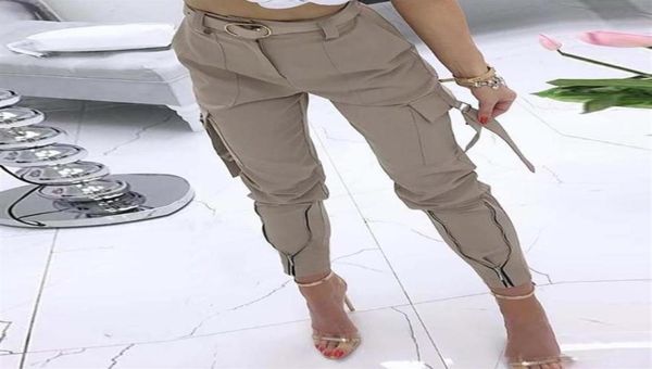 women039s pants capris women high waist cargo jogger skinny zipper pockets belted trousers lady casual anklelength fashion s1048325, Black;white
women039s pants capris women high waist cargo jogger skinny zipper pockets belted trousers lady casual anklelength fashion s1048325, Black;white