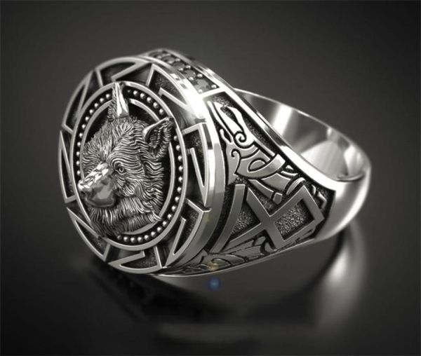 trendy retro celtic wolf totem band rings men039s viking gothic steampunk carved animal rings fashion party gift ab8675360660, Silver
trendy retro celtic wolf totem band rings men039s viking gothic steampunk carved animal rings fashion party gift ab8675360660, Silver