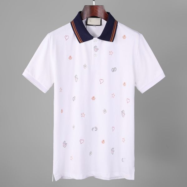 2023 clothes desinger polo shirt for men guc business solid colors simple elegant print european version lapel short sleeve casual shirt men, White;black
2023 clothes desinger polo shirt for men guc business solid colors simple elegant print european version lapel short sleeve casual shirt men, White;black