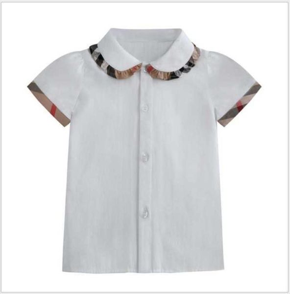 shirts lovely girls short sleeve summer kids turndown collar plaid shirt children cotton casual shirts baby girl 250a4713222, White;black
shirts lovely girls short sleeve summer kids turndown collar plaid shirt children cotton casual shirts baby girl 250a4713222, White;black