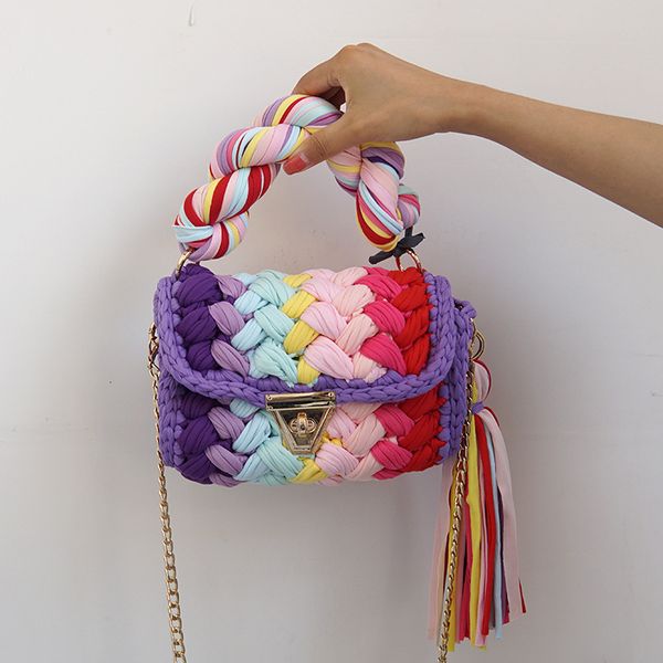 evening bags kuroyabu hand woven bag large capacity crossbody exquisite hook handbag fashion trend women knitted 230804
evening bags kuroyabu hand woven bag large capacity crossbody exquisite hook handbag fashion trend women knitted 230804
