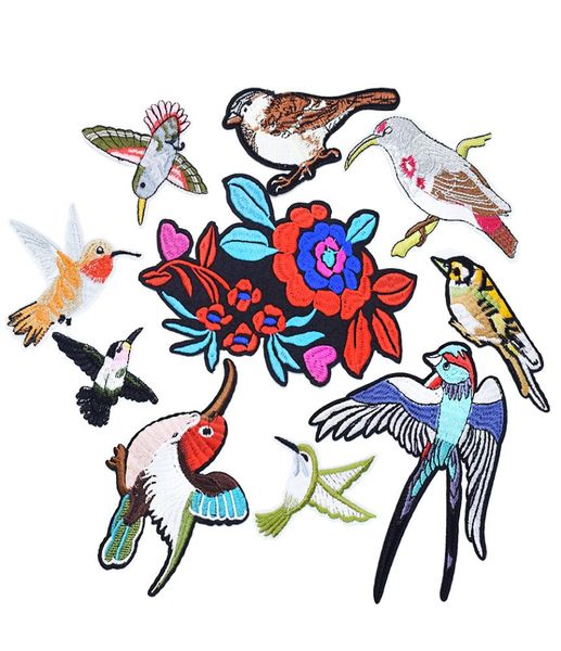 10pcs flower birds series embroidery patches for clothing iron patch for clothes applique sewing accessories stickers on cloth iro8008377, Black
10pcs flower birds series embroidery patches for clothing iron patch for clothes applique sewing accessories stickers on cloth iro8008377, Black