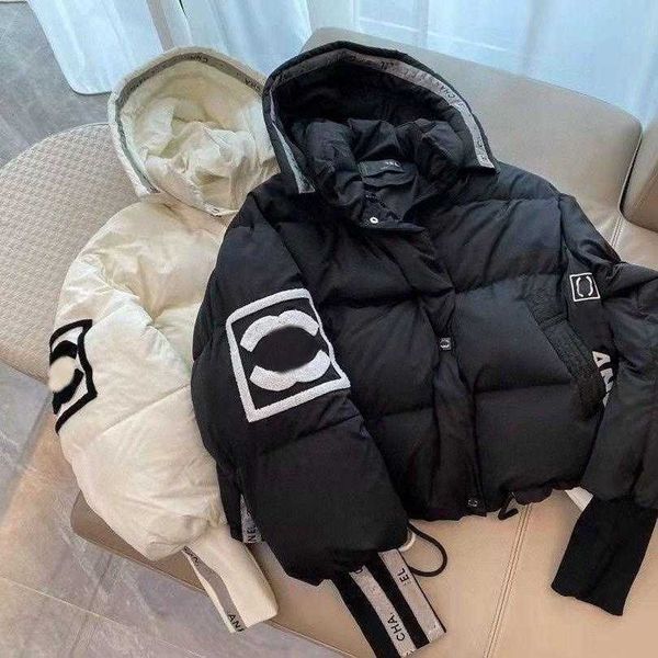 designer down jacket channl men's coat autumn and winter versatile embroidery letter solid collar hooded zipper casual short down cotto, Black
designer down jacket channl men's coat autumn and winter versatile embroidery letter solid collar hooded zipper casual short down cotto, Black