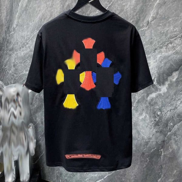 men's luxury fashion t shirts brandch t-shirts designers men women tees horseshoe sanskrit cross print classics cotton t-shirt loose s, White;black
men's luxury fashion t shirts brandch t-shirts designers men women tees horseshoe sanskrit cross print classics cotton t-shirt loose s, White;black