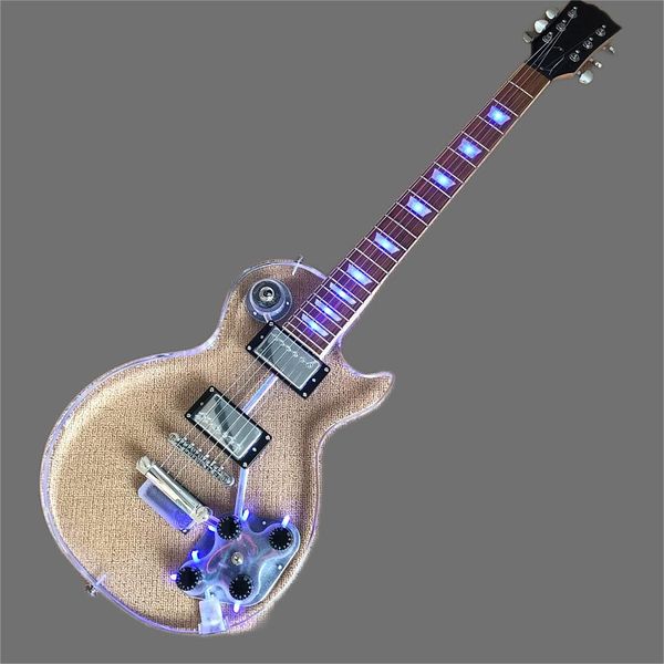 custom shop, crystal acrylic electric guitar, 22 frets, 6 strings led guitar physical p, ing
custom shop, crystal acrylic electric guitar, 22 frets, 6 strings led guitar physical p, ing
