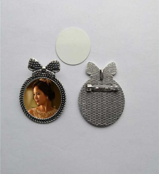 sublimation blank pins brooches fashion bow ancient silver pin brooch transfer printing consumables new arrival4153414, Gray
sublimation blank pins brooches fashion bow ancient silver pin brooch transfer printing consumables new arrival4153414, Gray
