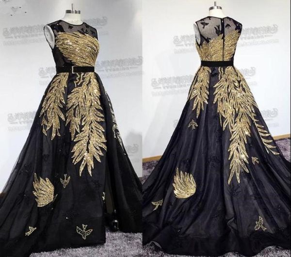 elegant elie saab prom dresses 2019 jewel neck sleeveless gold sequined formal evening gowns sweep train beaded pageant party dres9784572, Black
elegant elie saab prom dresses 2019 jewel neck sleeveless gold sequined formal evening gowns sweep train beaded pageant party dres9784572, Black