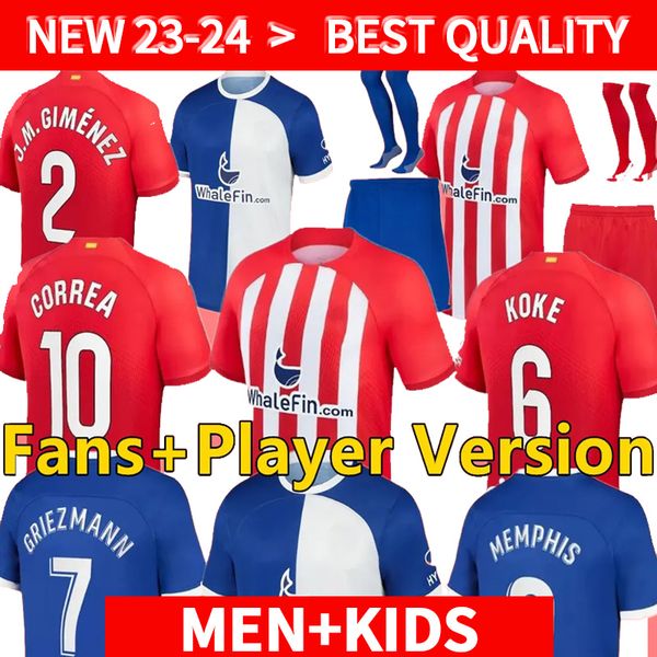 atletico madrids soccer jerseys griezmann 23 24 120th anniversary 2023 2024 m.llorente koke saul correa lemar football shirt men kids kit se, Black;yellow
atletico madrids soccer jerseys griezmann 23 24 120th anniversary 2023 2024 m.llorente koke saul correa lemar football shirt men kids kit se, Black;yellow