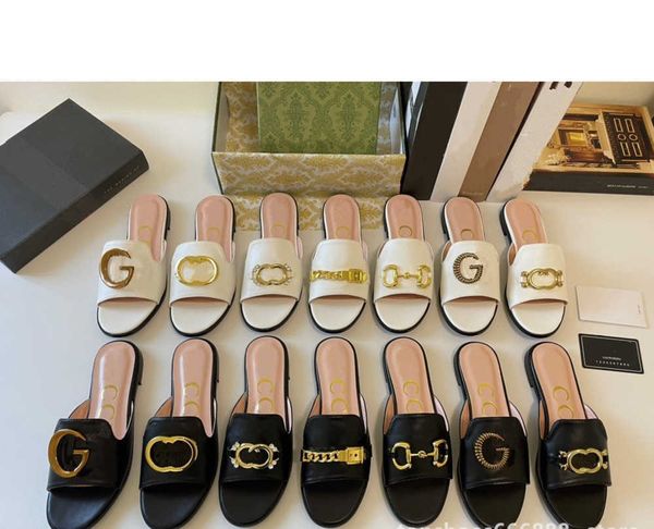 2023 new luxury brands summer sandals double slippers women's fashion designer flat sandals soft shoes women metal buckle beach slide m, Black
2023 new luxury brands summer sandals double slippers women's fashion designer flat sandals soft shoes women metal buckle beach slide m, Black