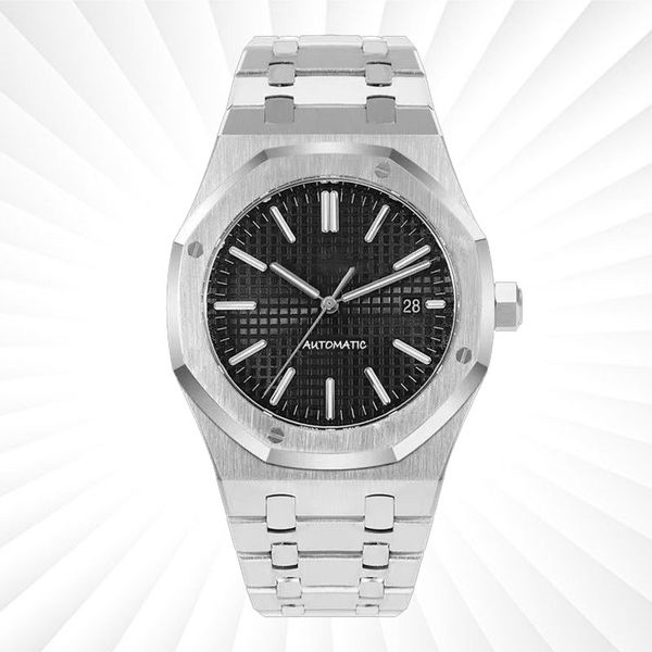 luxury and fashionable style mens watch automatic mechanical stainless steel strap folding buckle men's sports watch waterproof sapphir, Slivery;brown
luxury and fashionable style mens watch automatic mechanical stainless steel strap folding buckle men's sports watch waterproof sapphir, Slivery;brown