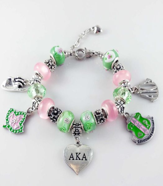 aka pink green gold charms bracelet alpha kap alpha sorority gold jewelry bracelet 6044867, Golden;silver
aka pink green gold charms bracelet alpha kap alpha sorority gold jewelry bracelet 6044867, Golden;silver