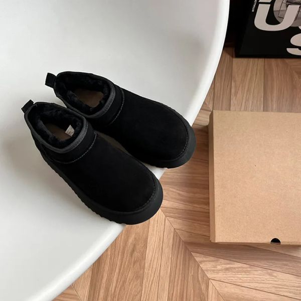 designer australia platform classic boots ultra mini women ankle winter suede snow boots sheepskin genuine leather ladies fashion wool warm, Black
designer australia platform classic boots ultra mini women ankle winter suede snow boots sheepskin genuine leather ladies fashion wool warm, Black