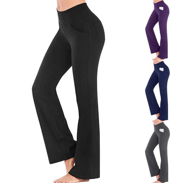 high waist flare pants women office ladies elegant long pant solid wide leg bell-bottom trousers fitness yoga, Black
high waist flare pants women office ladies elegant long pant solid wide leg bell-bottom trousers fitness yoga, Black