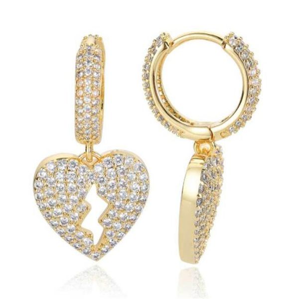 hip hop earrings for men women gold silver inlaid with zircon stud earring dangle heart earrings fashion jewelry
hip hop earrings for men women gold silver inlaid with zircon stud earring dangle heart earrings fashion jewelry