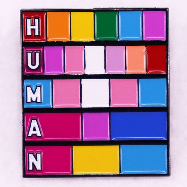 rainbow human brooch cute anime movies games hard enamel pins collect cartoon brooch backpack hat bag collar lapel badges, Blue
rainbow human brooch cute anime movies games hard enamel pins collect cartoon brooch backpack hat bag collar lapel badges, Blue