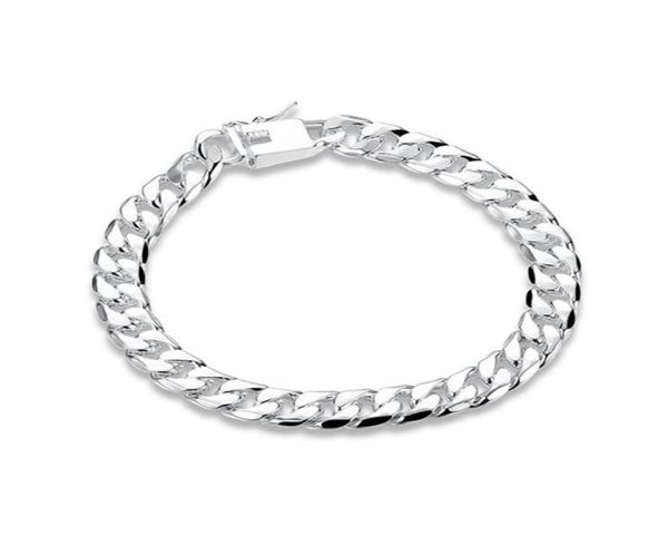 8mm side chain hand chain male money sterling silver plated bracelet men and women 925 silver bracelet spb227263z99837547278505, Black
8mm side chain hand chain male money sterling silver plated bracelet men and women 925 silver bracelet spb227263z99837547278505, Black