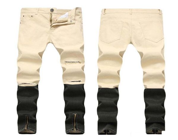 mens skinny jeans casual slim biker jeans denim knee hole hiphop ripped pants 076534, Blue
mens skinny jeans casual slim biker jeans denim knee hole hiphop ripped pants 076534, Blue