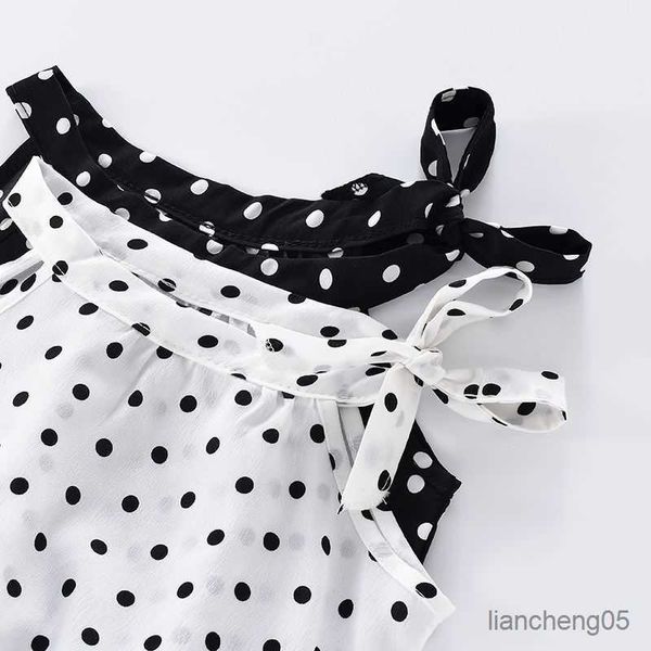clothing sets girls suspender set kids summer clothes version girls dot leopard print chiffon set baby tracksuits kids wear r230805, White
clothing sets girls suspender set kids summer clothes version girls dot leopard print chiffon set baby tracksuits kids wear r230805, White