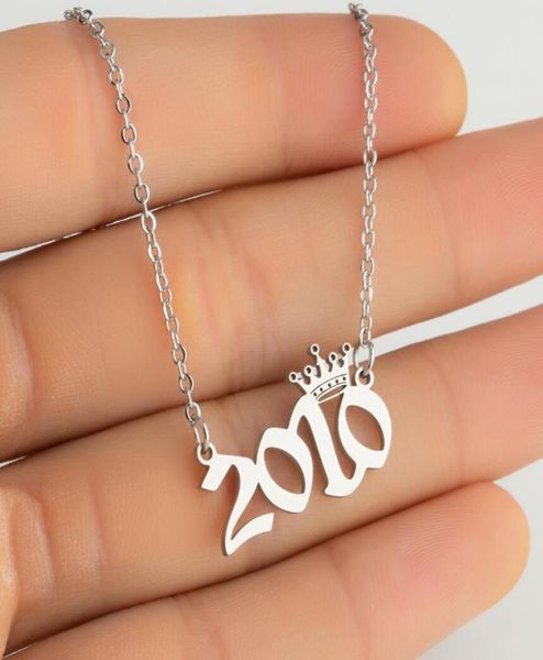 2pcs jewelry crown year number necklaces for women 1997 1998 1999 goth stainless steel pendant necklace choker collare gold chain9872858, Red;brown
2pcs jewelry crown year number necklaces for women 1997 1998 1999 goth stainless steel pendant necklace choker collare gold chain9872858, Red;brown