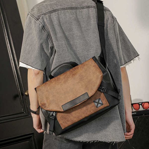 trendy men's cycling bag korean casual men's shoulder bag large capacity flip messenger bag file bag 230524
trendy men's cycling bag korean casual men's shoulder bag large capacity flip messenger bag file bag 230524