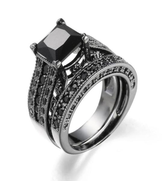 women rings big black blue stone fashion wedding ring sets engagement promise bague femme europe fashion twoinone rings80891295161606, Silver
women rings big black blue stone fashion wedding ring sets engagement promise bague femme europe fashion twoinone rings80891295161606, Silver