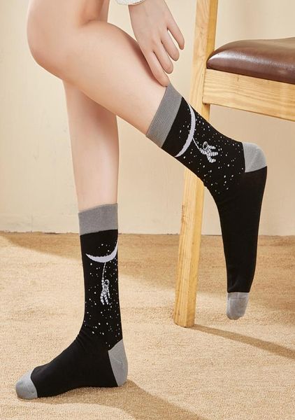 2 pairs of socks hosiery gp original socks autumn and winter sky series cartoon animation medium tube casual black9971006, Black;white
2 pairs of socks hosiery gp original socks autumn and winter sky series cartoon animation medium tube casual black9971006, Black;white
