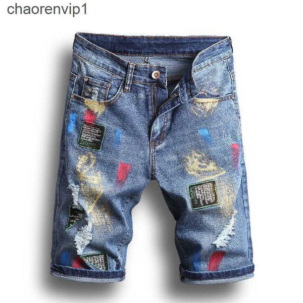 new summer mens holes denim shorts fashion men denim jeans slim straight pants trend mens designer pants1, Blue
new summer mens holes denim shorts fashion men denim jeans slim straight pants trend mens designer pants1, Blue