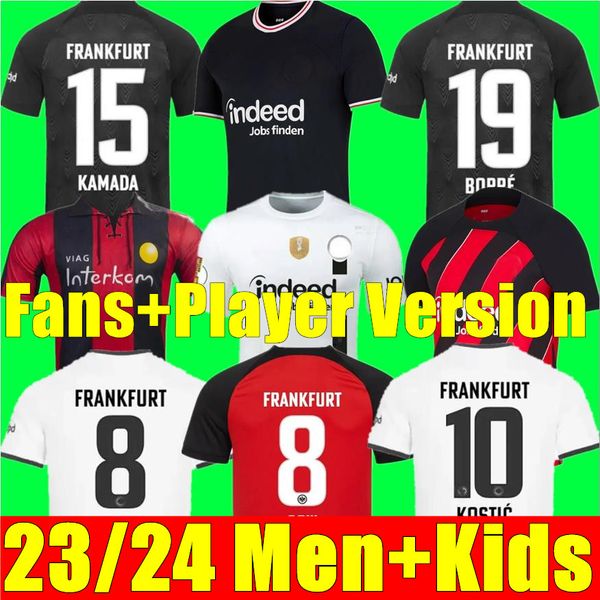 23/24 eintracht frankfurt soccer jerseys 2023 m.gotze kostic sow klammers hinteregger kamada borre shirt rode ache man football uniform, Black;yellow
23/24 eintracht frankfurt soccer jerseys 2023 m.gotze kostic sow klammers hinteregger kamada borre shirt rode ache man football uniform, Black;yellow