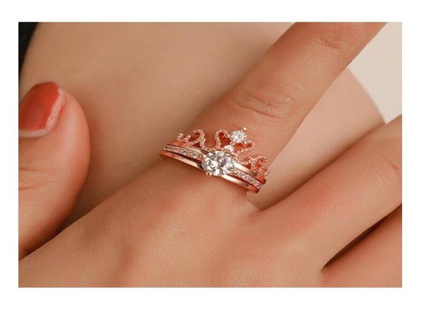2pcsset crown women039s adjustable ring exquisite zircon goddess opening ring bridal rings wedding jewelry rose gold plated xt2373304, Silver
2pcsset crown women039s adjustable ring exquisite zircon goddess opening ring bridal rings wedding jewelry rose gold plated xt2373304, Silver
