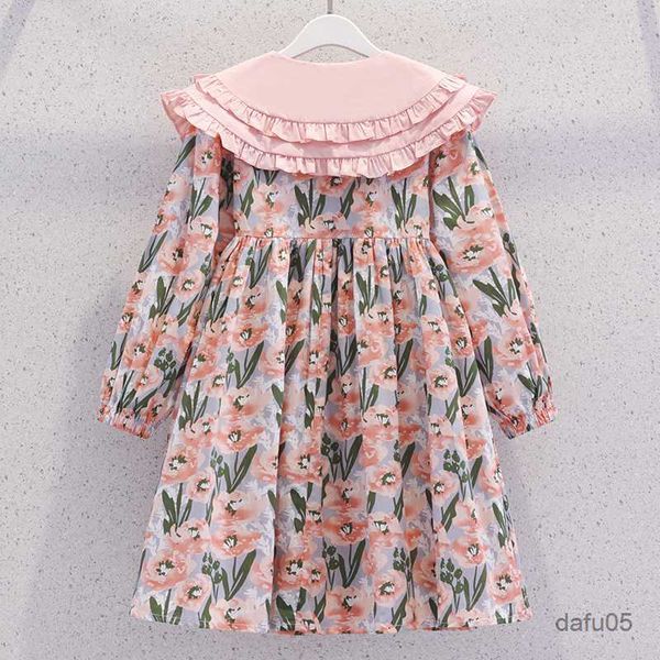 girl's dresses preppy style outfits girls elegant dresses spring autumn kids floral school dress long sleeve children vestidos years r2, Red;yellow
girl's dresses preppy style outfits girls elegant dresses spring autumn kids floral school dress long sleeve children vestidos years r2, Red;yellow