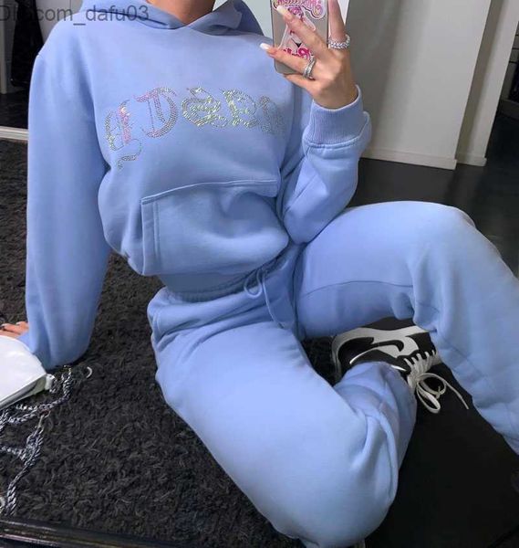 women's tracksuits diamond tracksuit 2 piece set women casual hoodies high waist bandage sports pants suits fashion jogger outfit autum, Gray
women's tracksuits diamond tracksuit 2 piece set women casual hoodies high waist bandage sports pants suits fashion jogger outfit autum, Gray