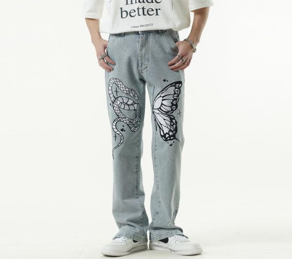 men039s straight pants embroidered jeans patchwork jeans street distressed trousers hip hop2364093, Black;brown
men039s straight pants embroidered jeans patchwork jeans street distressed trousers hip hop2364093, Black;brown