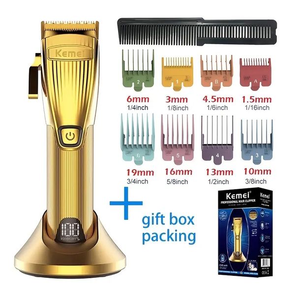 professional hair clippers kit - electric trimmer hair cutting machine for men - get a professional barber look at home
professional hair clippers kit - electric trimmer hair cutting machine for men - get a professional barber look at home